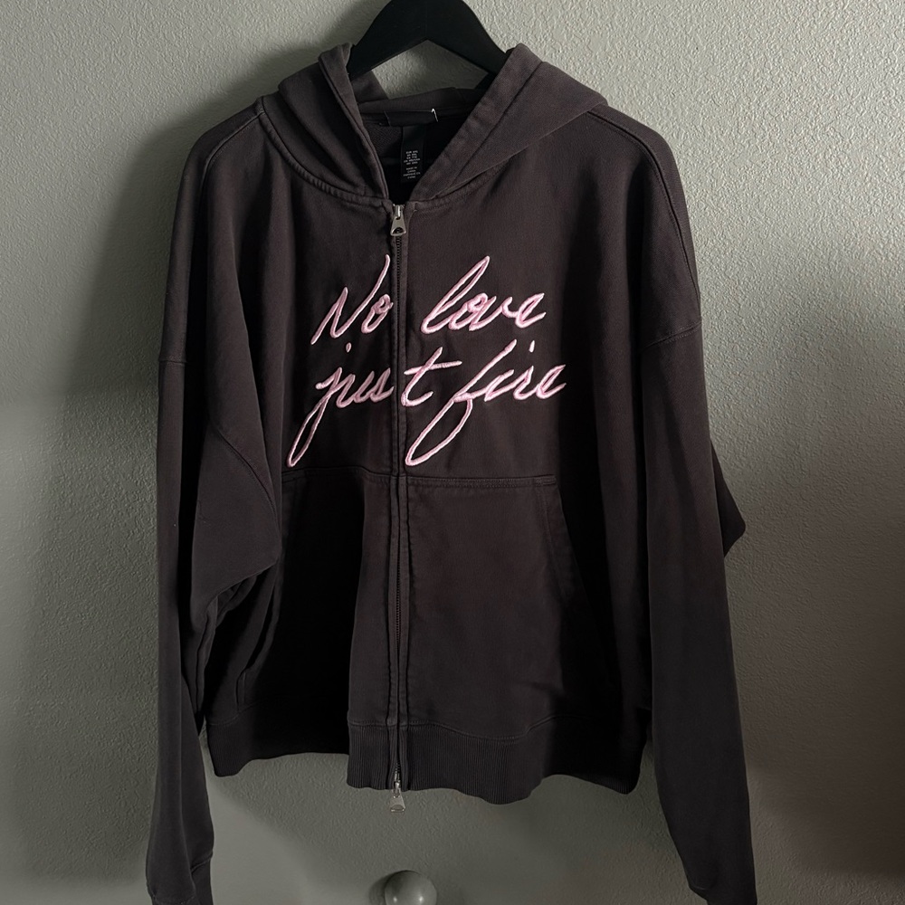 H&M cropped hoodie